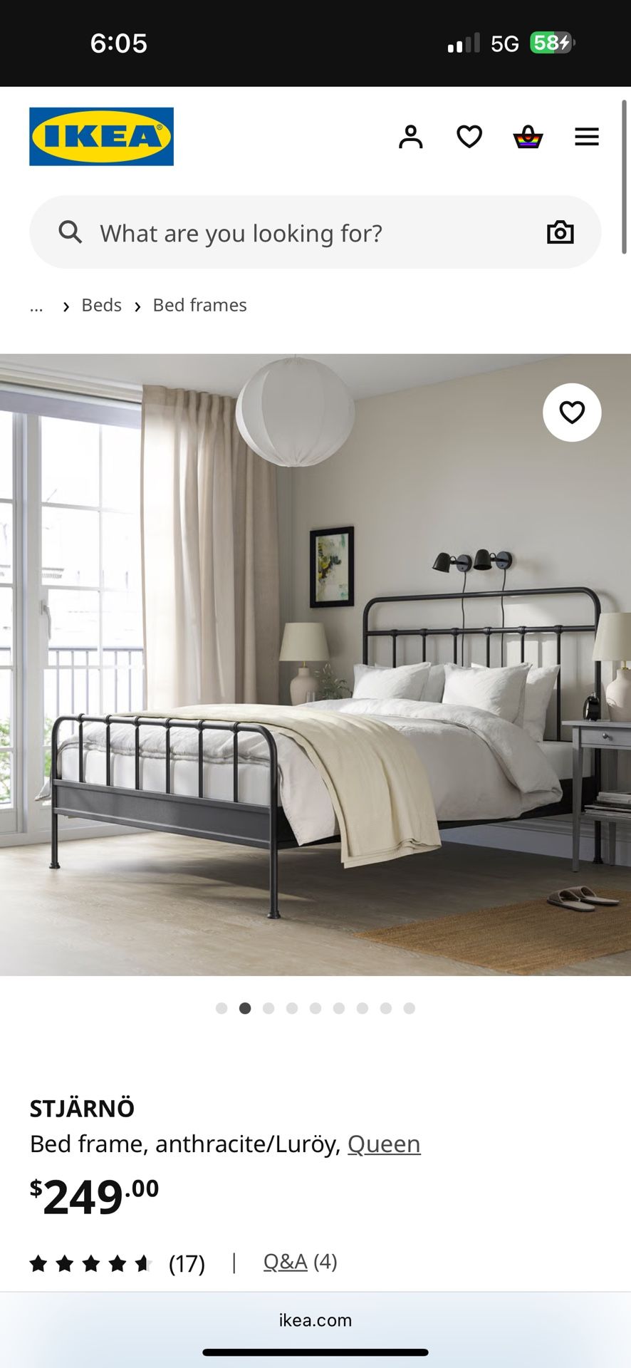 Queen Bed frame