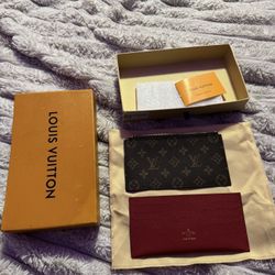 louis vuitton card holder and felicie chain wallet