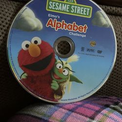 Free Vintage 2012 Sesame Street Dvd : Elmos Alphabet Challenge ( Dvd Only ) 