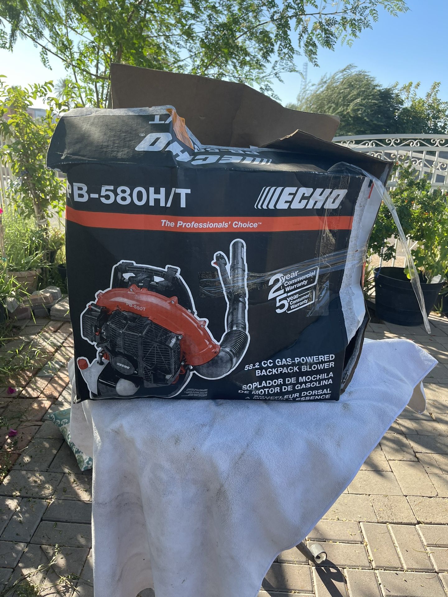 ECHO 216 MPH 517 CFM 58.2cc Gas 2-Stroke Backpack Leaf Blower with Tube Throttle