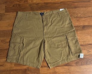 George Olive Khaki Cargo Shorts Size 38