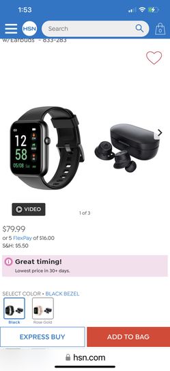 HSN Letsfit WATCHES (2) New