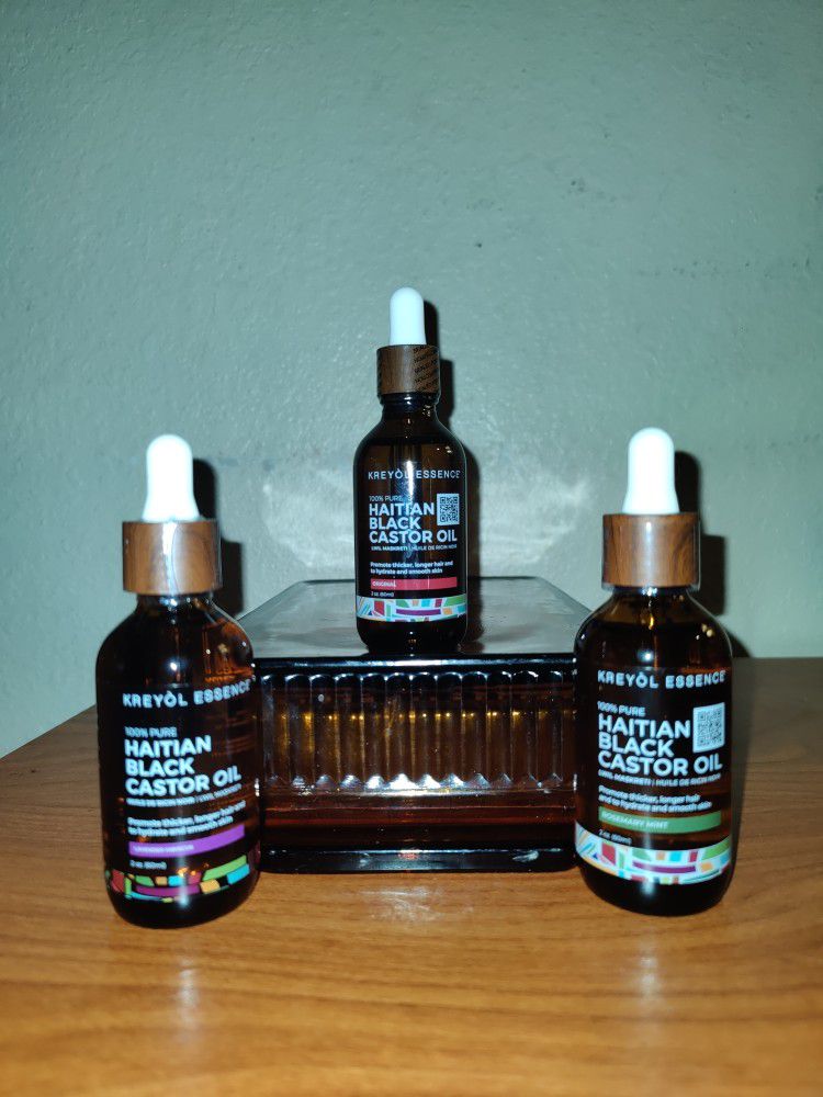Brand NEW! ⬛   Kreyòl Essence Hair Care Products - Haitian Castor Oils(((PENDING PICK UP 5-6pm)))