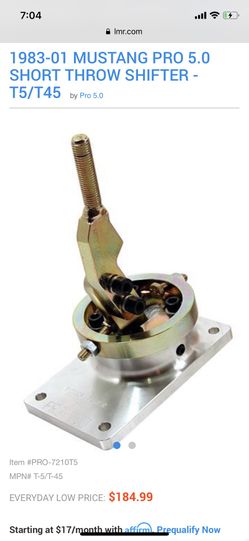 T5 short throw shifter