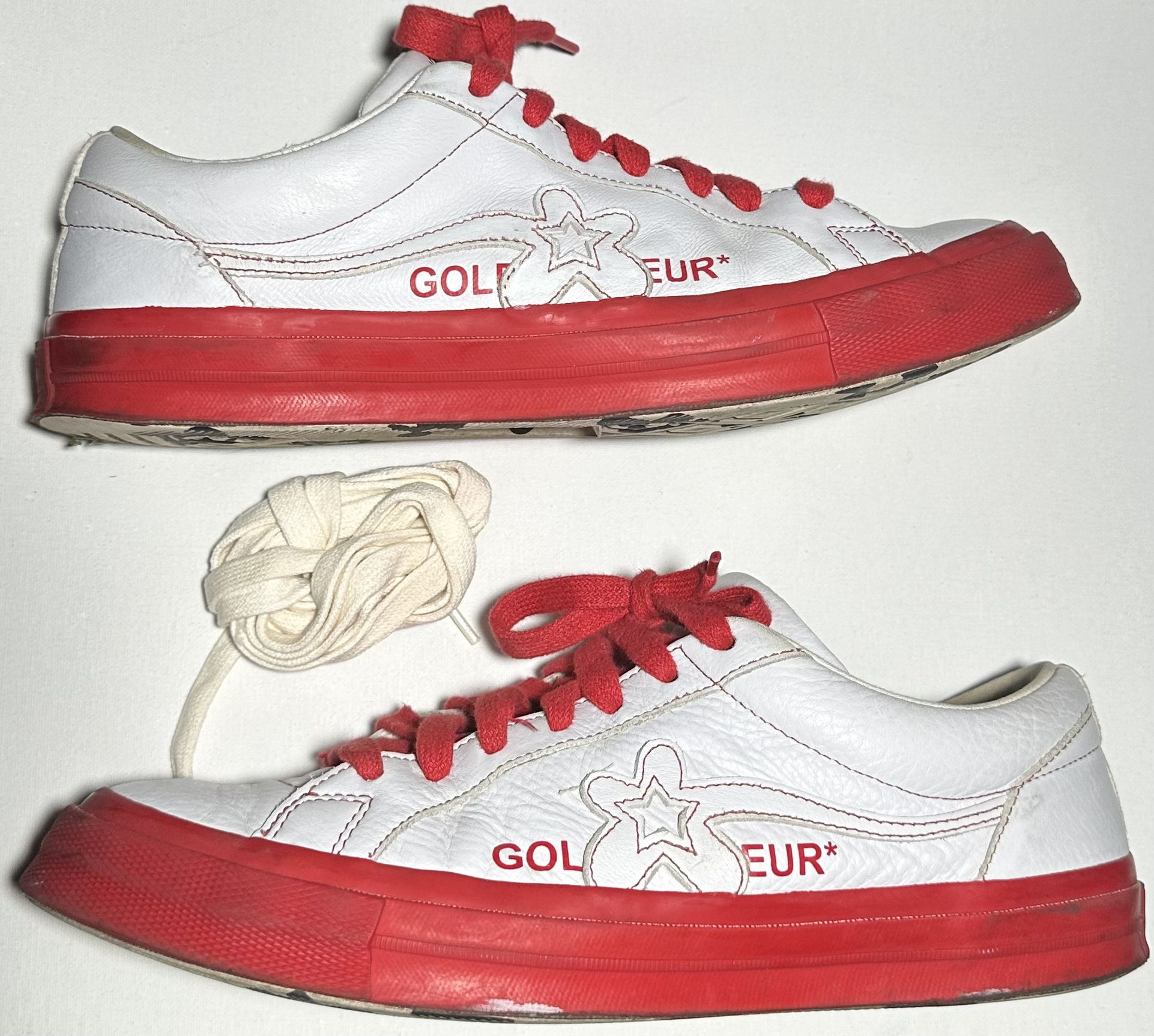 Golf Le Fleur X Converse One Star Ox “Racing Red” (2019)