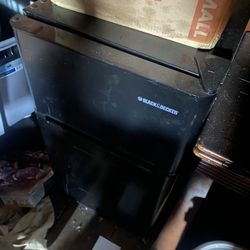 Black & Decker mini refrigerator. Works perfectly.