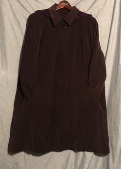 VINTAGE~Women’s~size 16~Full Length BREM Rain Wear Jacket