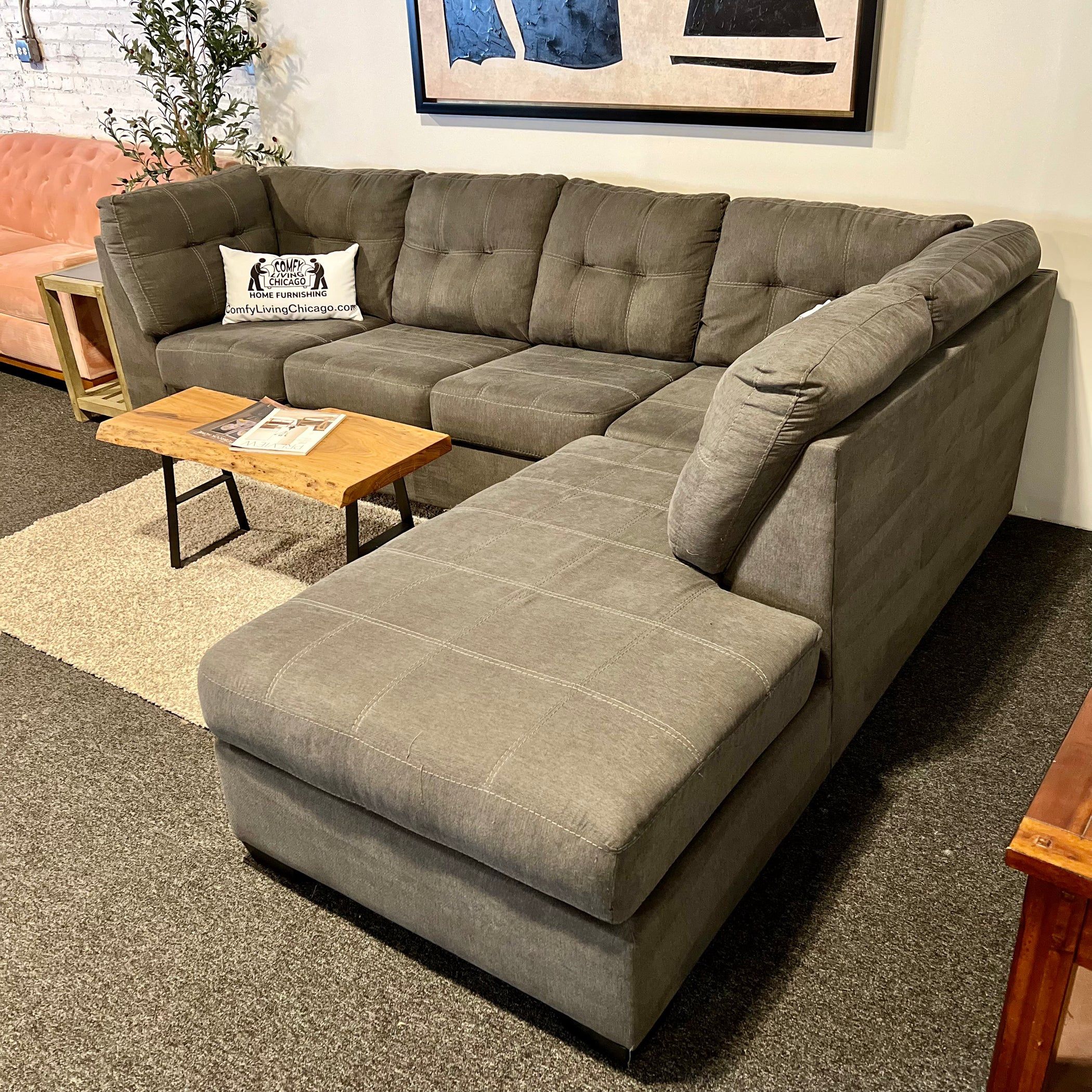 Beautiful Gray Sectional Couch from Ashley FREE DELIVERY $450