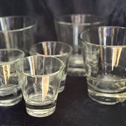 Lot Of 6 MCM LIBBEY DURATUFF GLASSES