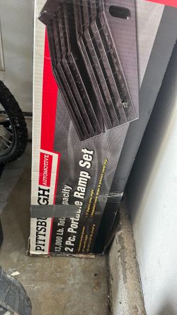 2pc Portable Ramp set