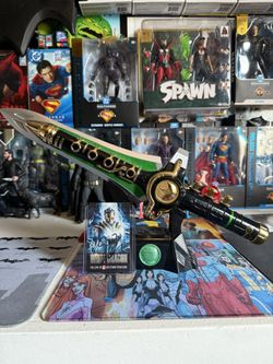 Power Rangers Green Ranger Legacy Dragon Dagger With White Dragon Signed Card