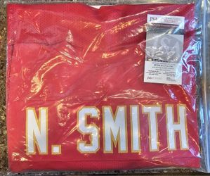 Neil Smith Autographed Chiefs Jersey