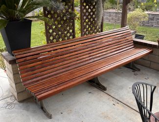 8 Ft. Teakwood Bench