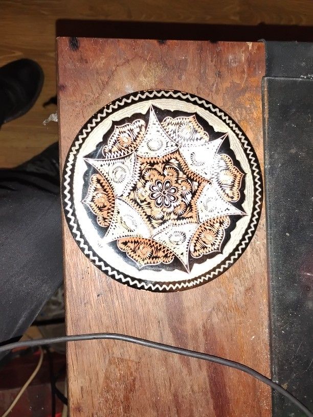 Antique Deco Plate 