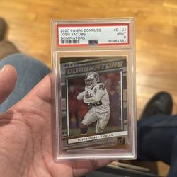 Mint 9 Josh Jacobs