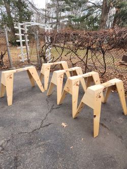SawHorse - Saw Horse 29" (Five + Top  Available)Burro Brand 29"