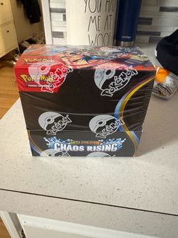 Pokemon chaos rising booster display box