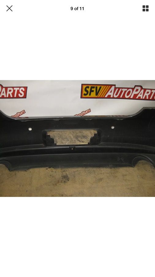 Infiniti G37 rear bumper