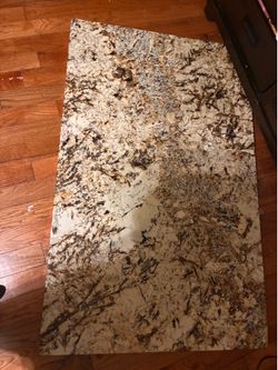 Marble stone countertop polished