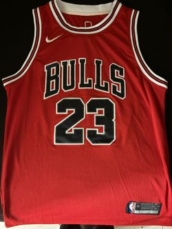 Michael Jordan Bulls Red Jersey – Classic Look! (XL)