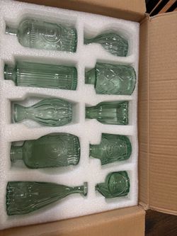 Multi-colored Bud Vases