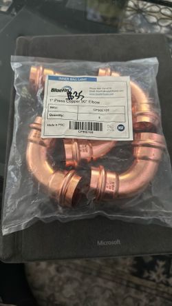 Bluefin 1” Copper Press 5 Pack