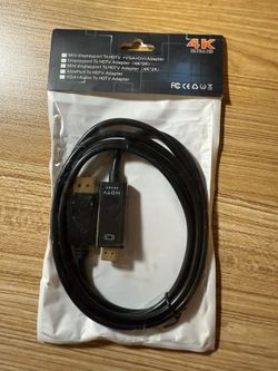 DP To HDMI Cable
