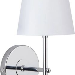 Three Chrome Wall Sconces