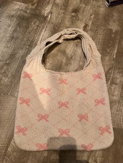 Bow tote bag