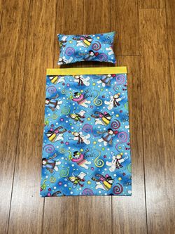 Christmas Universal Barbie Bed Holiday Blankets & Pillows - $5.00 Ea