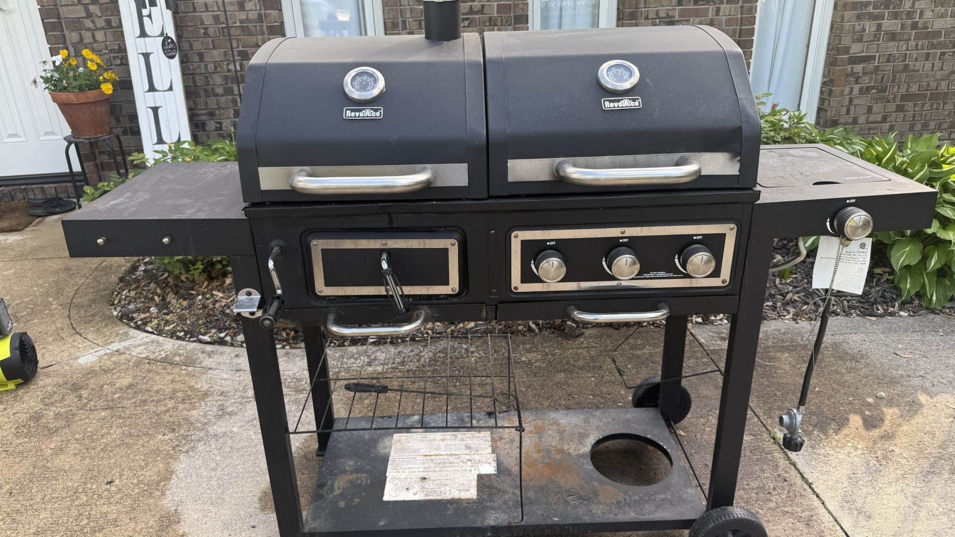 Dual Heat Grill