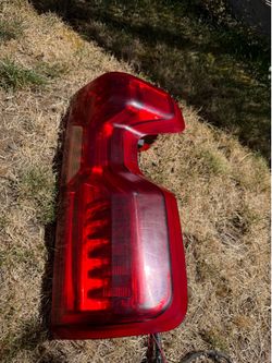 Silverado tail light