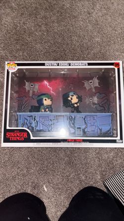 Funko Pop! Deluxe Moment Stranger Things Phase Three #05 Dustin Eddie Demobats NEW SEALED
