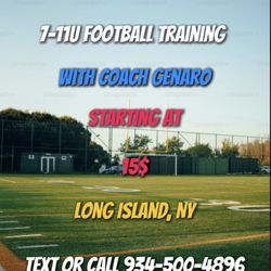 7 - 12 American Football Training 
