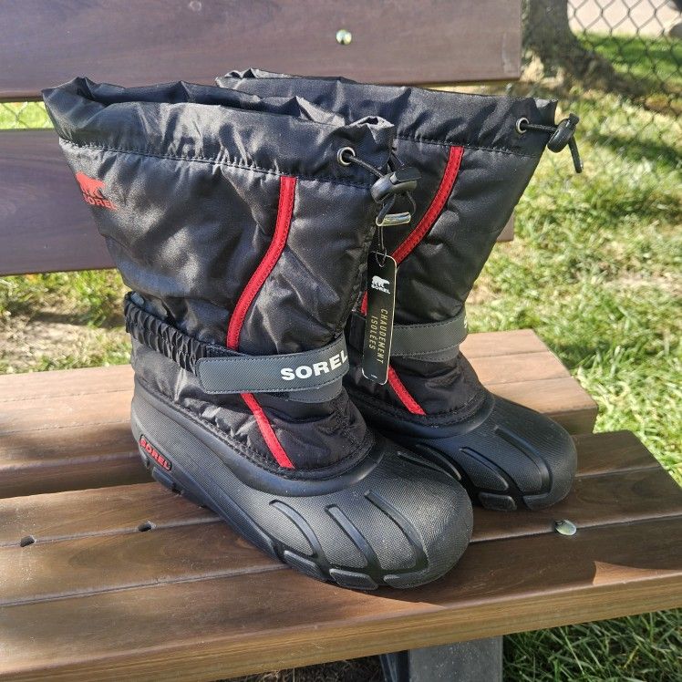 Teens Sorel Flurry Winter/Rain Boots Sz6