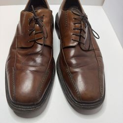 Johnston &Murphy Brown Leather Dress Shoes Size 11M