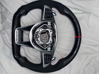 C63 carbon fiber steering wheel W205