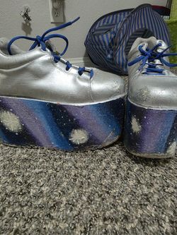 Galaxy Hand Painted Platforms