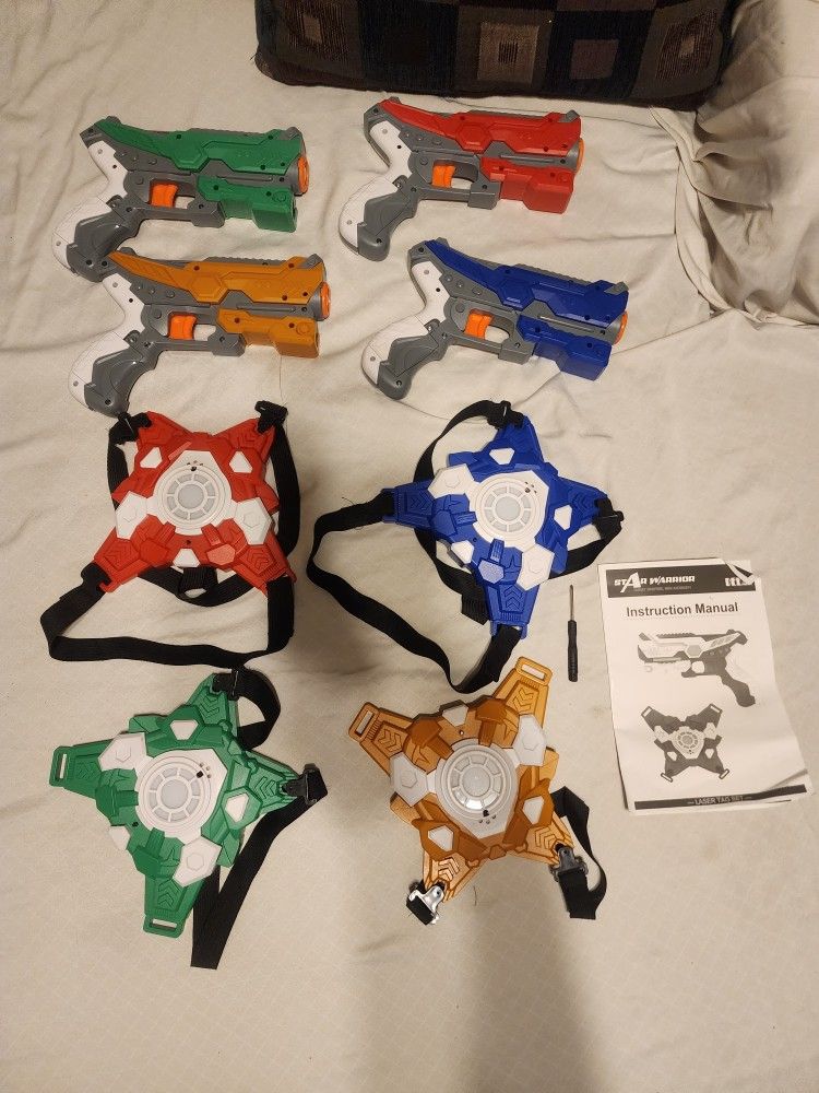 Star Warrior Laser Tag Toy Set