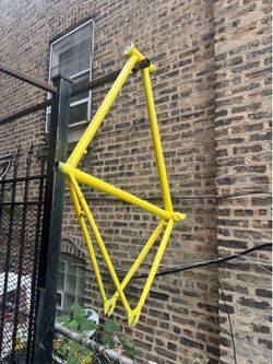 Yellow (Painted) Golden Cycle Frameset