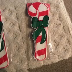 4 Piece Candy Canes