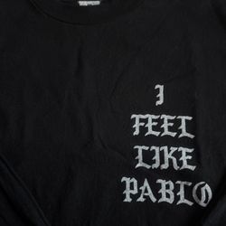 Kanye West - I Feel Like Pablo Tour Long Sleeve Shirt - Men’s Medium 