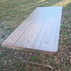 Wooden Fold Up Table 