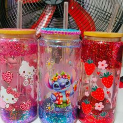 Character Snow Globe Cups