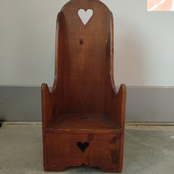 Child Size Heart Chair