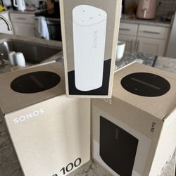 SONOS Premium Speakers (3) - $430
