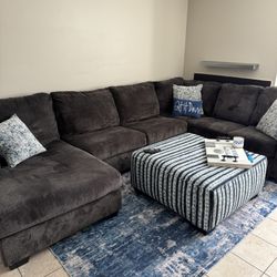 Gray Sectional  