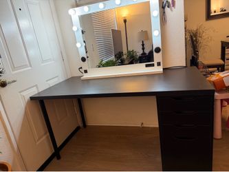 Perfect Vanity With Alex Drawer And Desk