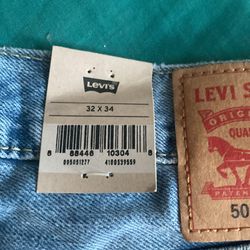 Levi jeans 32x34