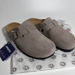 Birkenstock Boston Taupe Clogs Size EU 40( US 9)